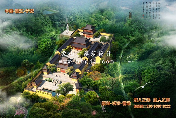 優良的寺院建筑設計布局訂制品質精良