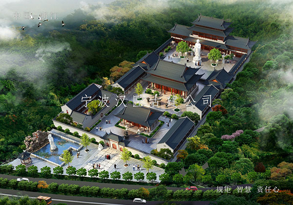 小型寺院建筑布局的原則行業標桿